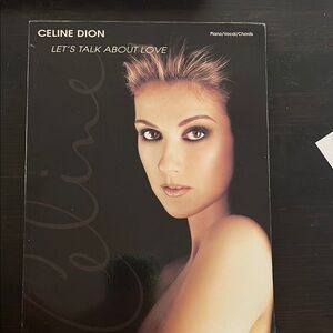 Celine Dion 'Let's Talk About Love' Music Book